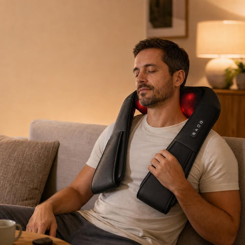 Masseur Shiatsu STABAX noir, vue 2
